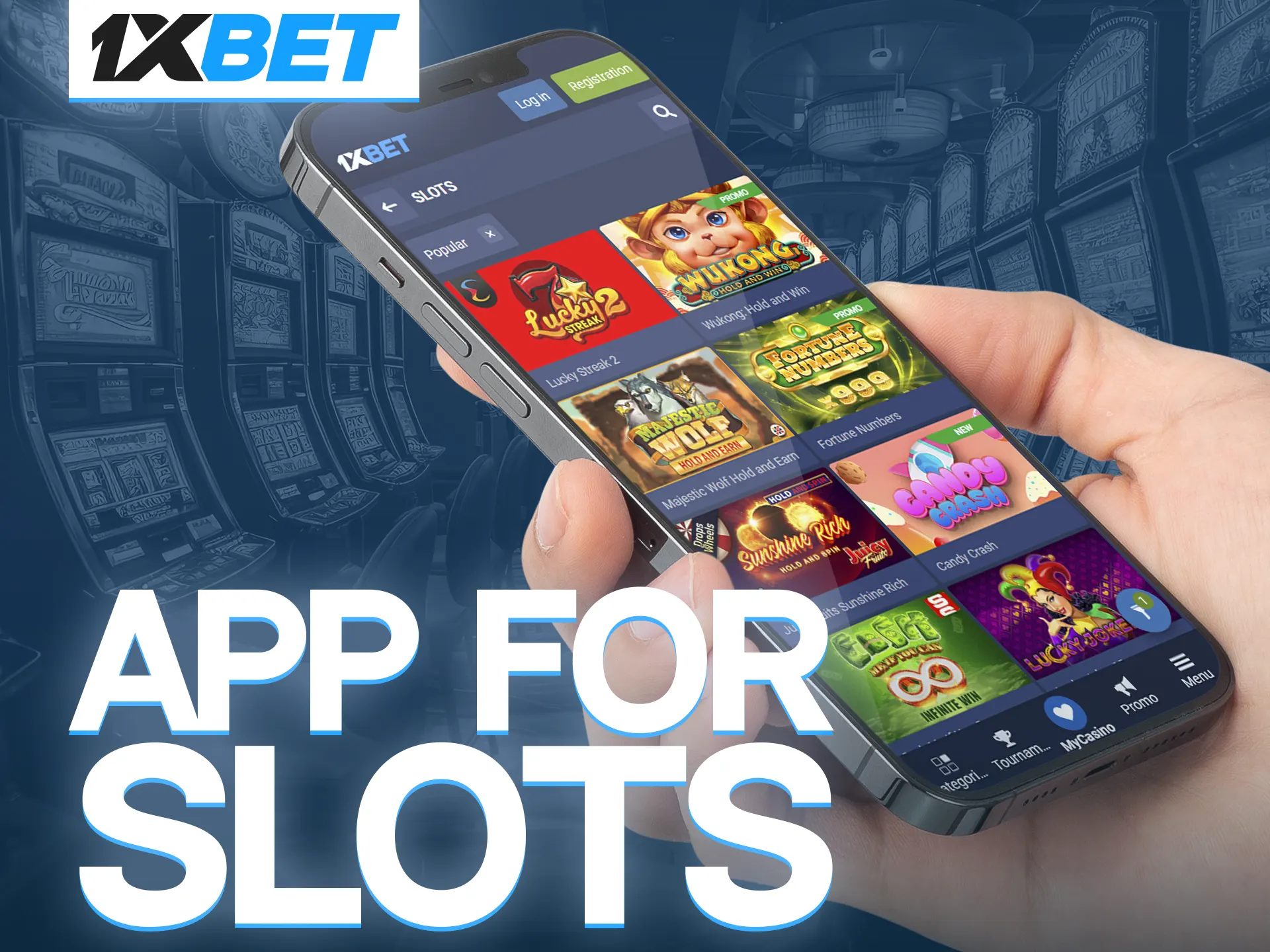 The 1xbet app gives players the opportunity to play slots on their mobile devices.