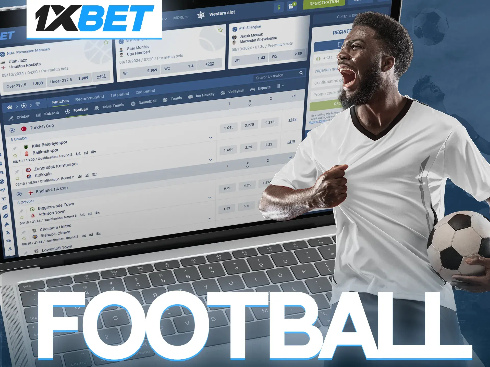 Learn the main rules of football to predict wins when betting at 1xBet.