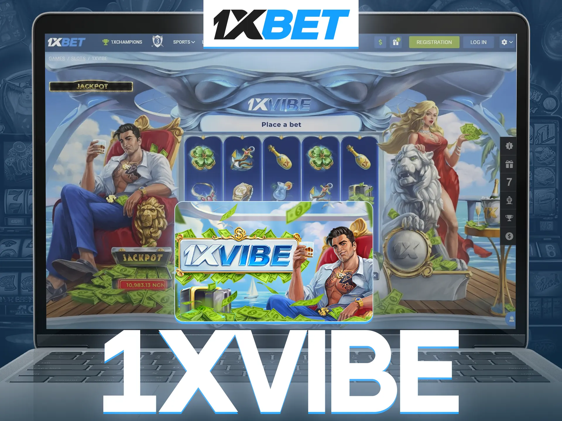 Immerse yourself in the atmosphere and excitement of the best slot games in the 1xVibe range from 1xBet Casino.