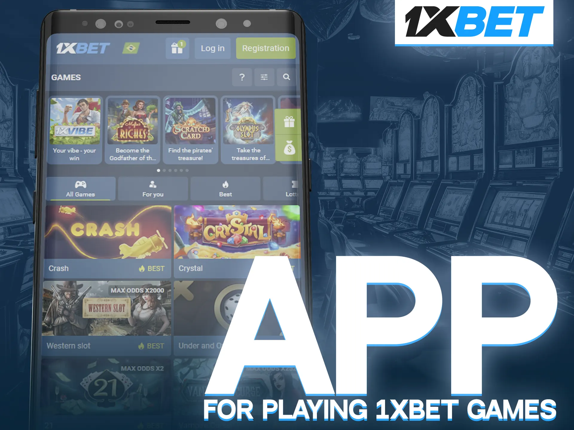 The 1xBet app has a high performance and so you can easily use your favourite games.