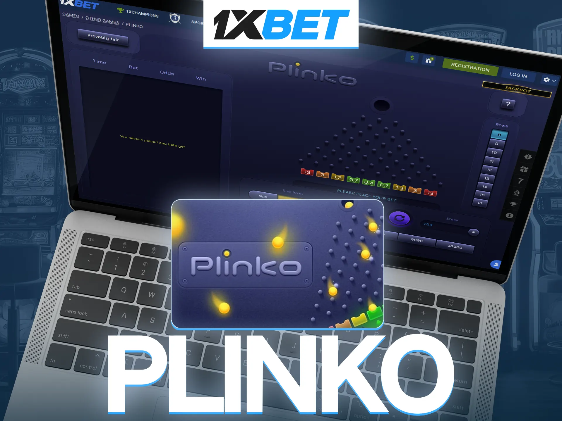 Get the highest odds on Plinko games from 1xBet Casino.