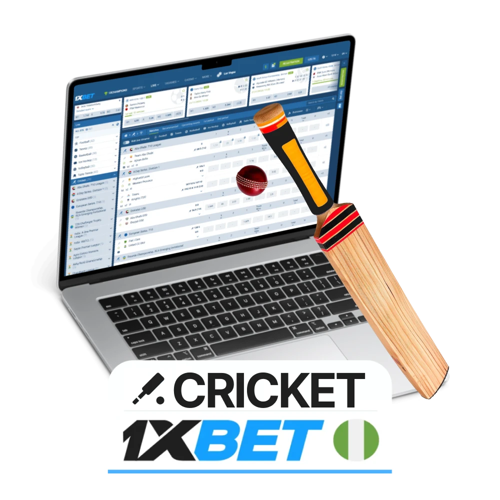 Cricket betting offers lots of tournaments for Nigerian users.