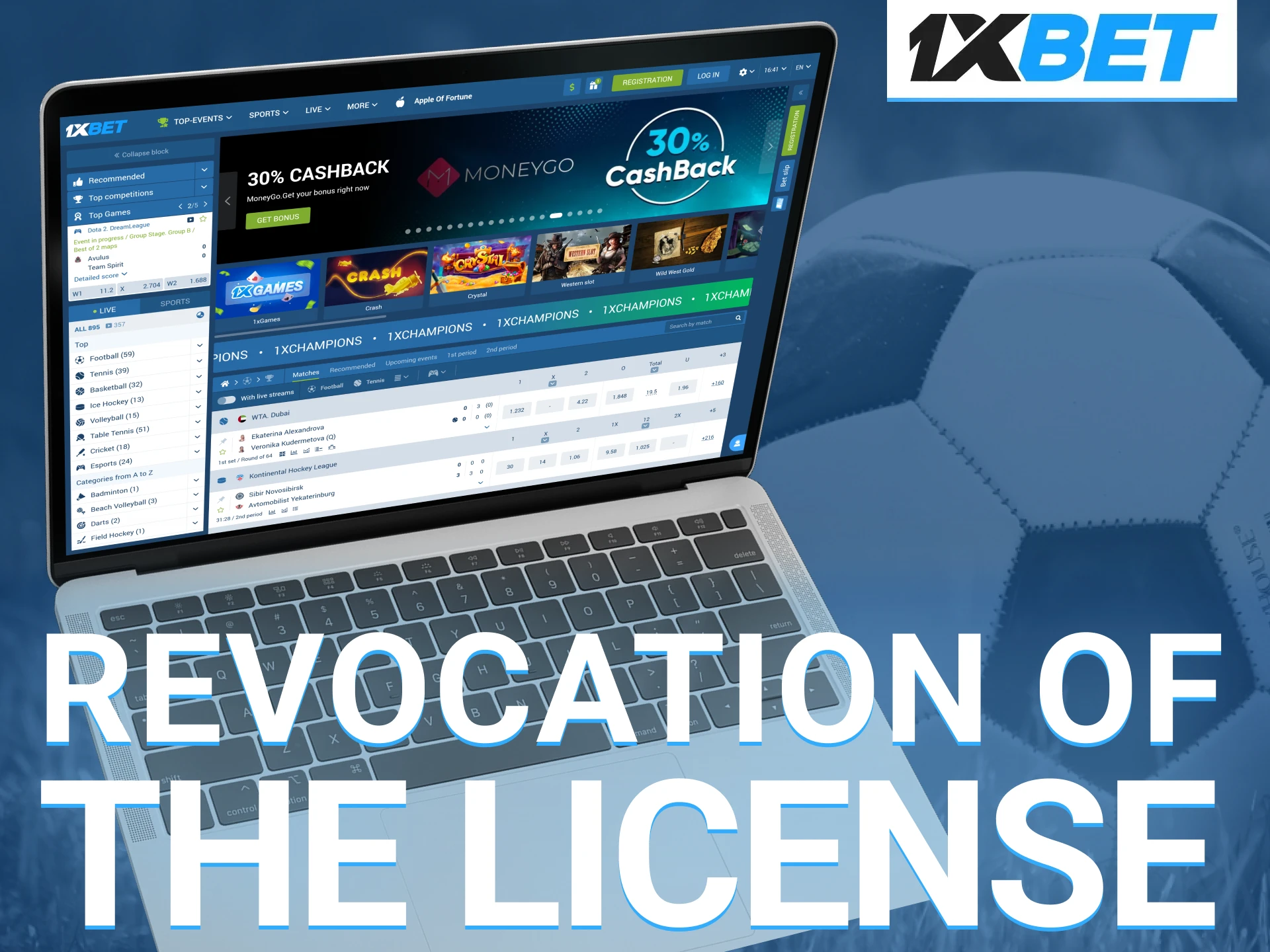 1xBet strives to retain its license by adhering to all regulations.