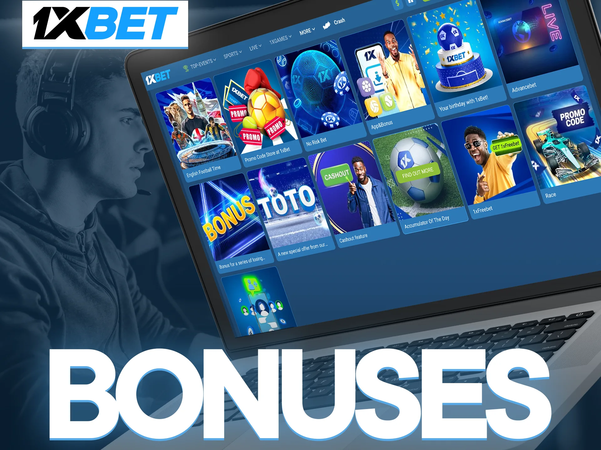 Boost your eSports wins with exclusive bonuses from 1xbet.