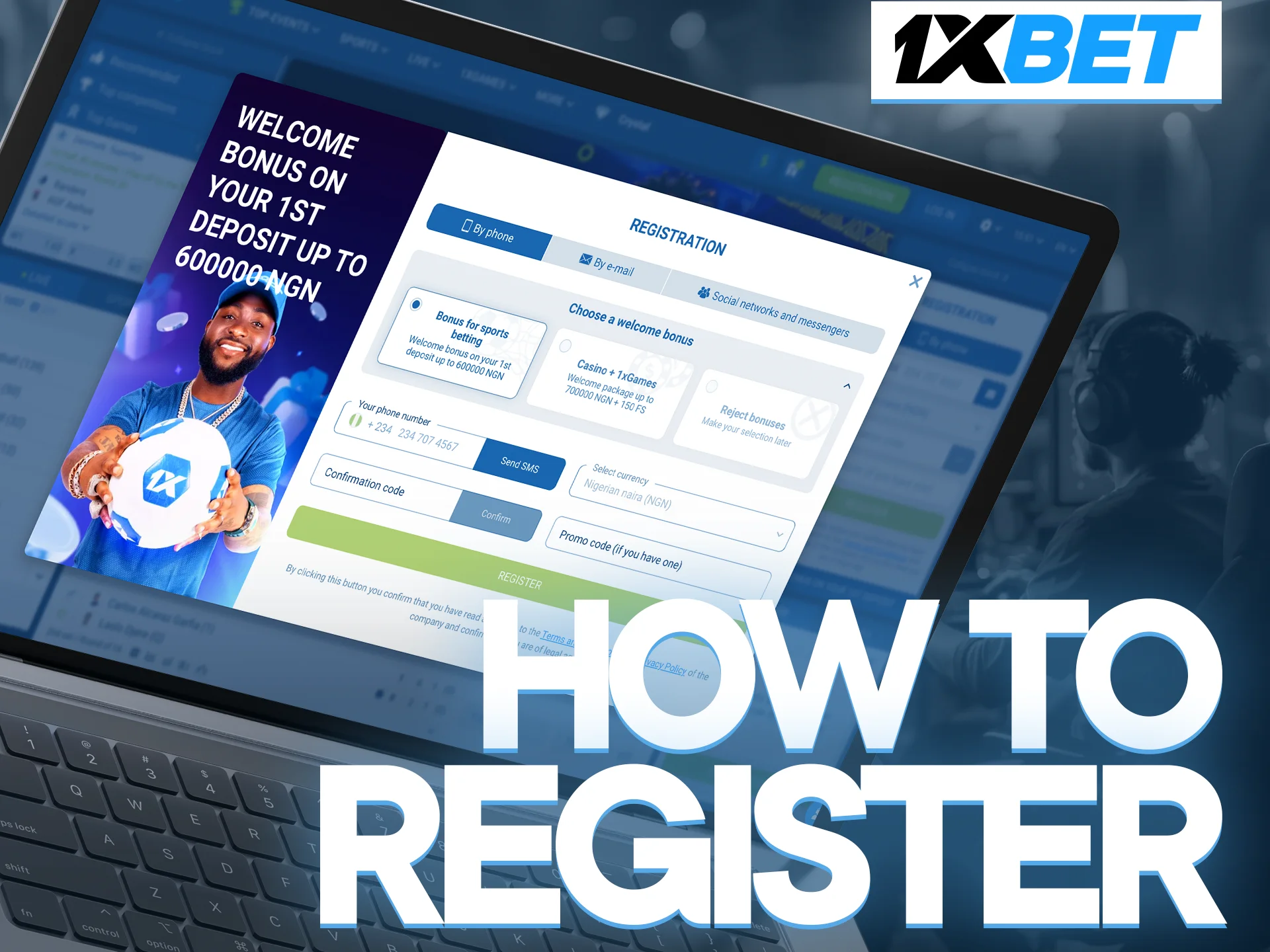 Register and start betting on eSports today with 1xbet.