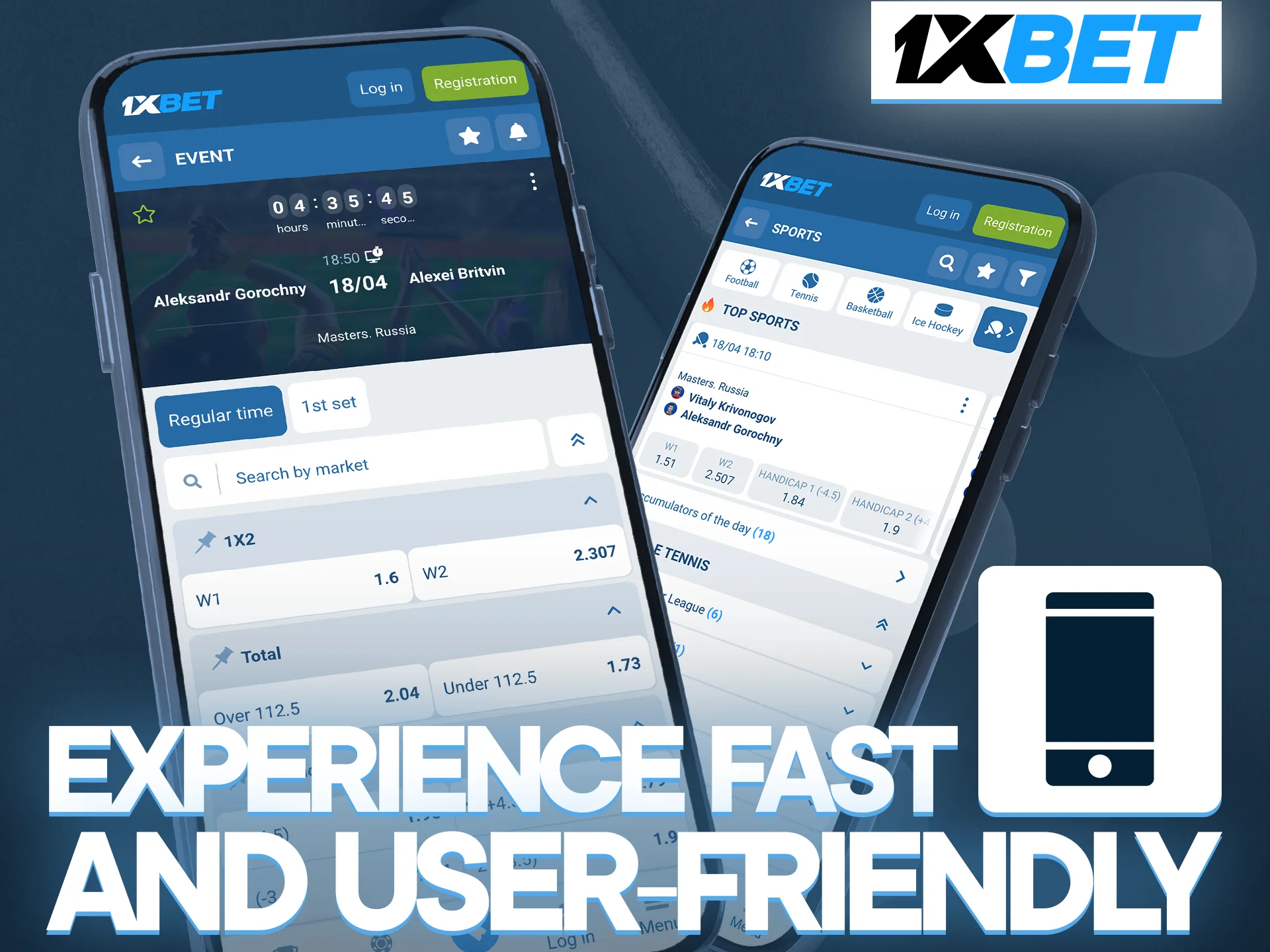 Enjoy fast and userfriendly table tennis betting with 1xbet.