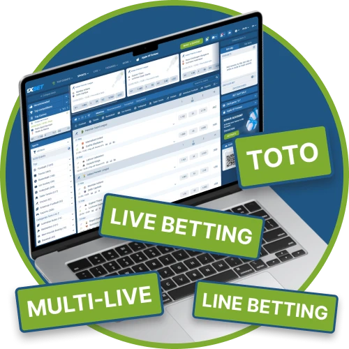 Discover various betting options available on 1xBet.