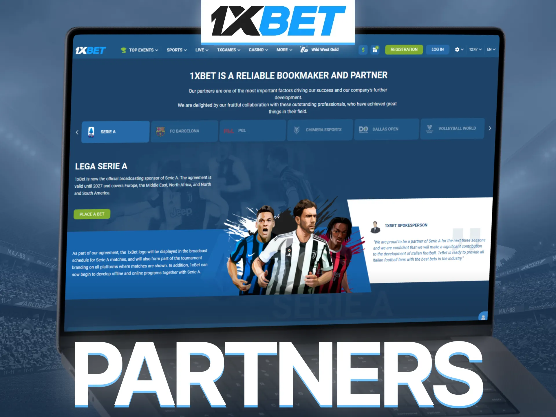 1xBet is a trustworthy betting platform and collaborator.