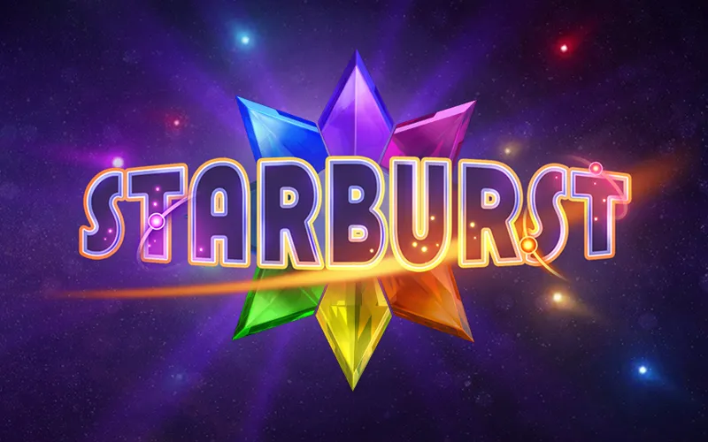 Collect lines of colorful gems in Starburst at 1xBet.