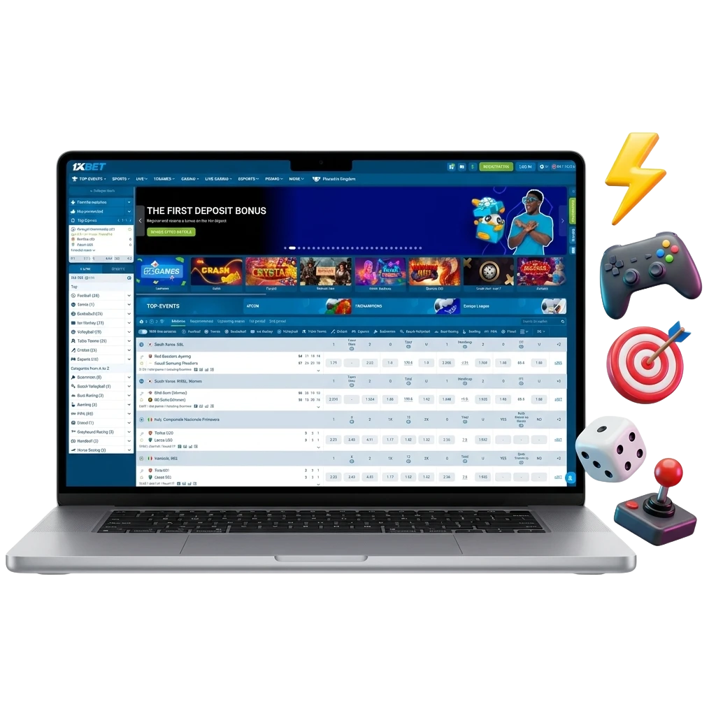 1xbet Nigeria esports betting platform offering Dota 2, CS2 and welcome bonus up to NGN 150,000