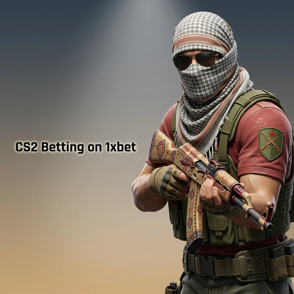 CS2 betting on 1xbet with markets for round winners, map winners, and top tournaments like ESL Pro League and IEM Katowice