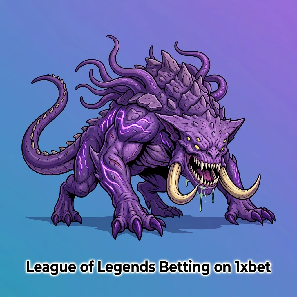 League of Legends betting markets on 1xbet covering Worlds, MSI, LCK, LEC and LCS tournaments